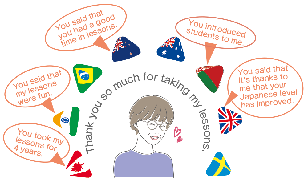 I'd like to teach Japanese for beginners.